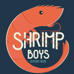 Logo Shrimp Boys Sea Food Truck
